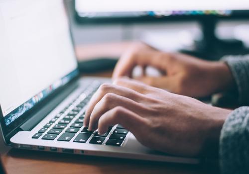 Learning at a laptop