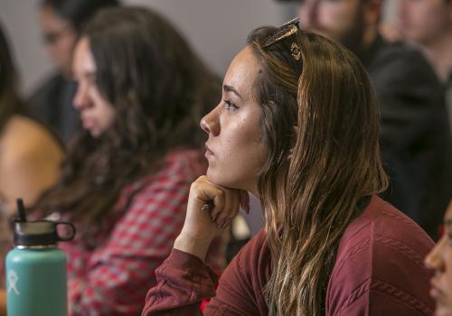 Students in classroom