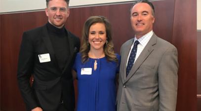 Andrea Smith, Francis Maxwell, and Rob Coleman