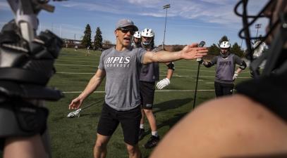 Aron Lipkin '06, executive director of Homegrown Lacrosse