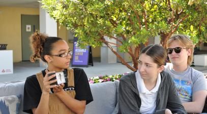 Whittier College’s Bug Club meets and discusses insects.