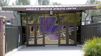 Front of Graham Athletic Center