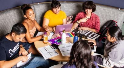 Whittier College students