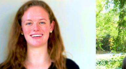 Headshot photos of Madeline McMurray and Malory Henry side by side