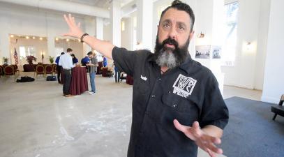 Chef Ricardo Diaz shows space for future business