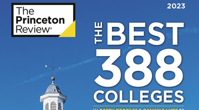 The Princeton Review: The Best 388 Colleges book cover