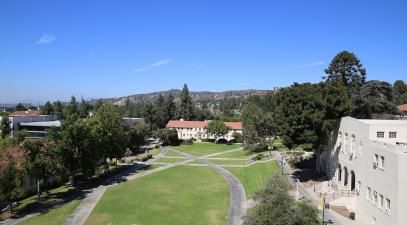 Whittier College Upper Quad