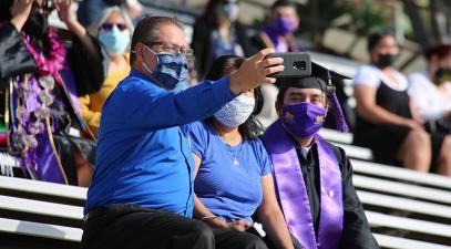 Family at commencement