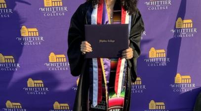 Kiara at graduation