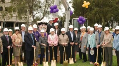 Picture of groundbreaking ceremony