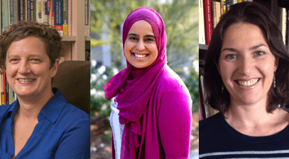 Sara Angevine, Irfana Hashmi, and Kate Albers