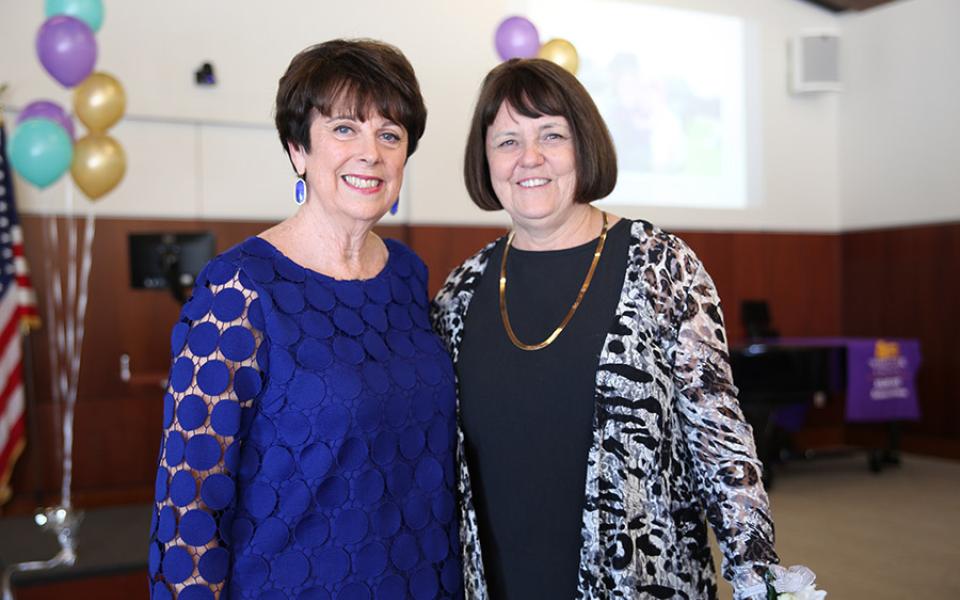 Cathy George and Kathy Ralph