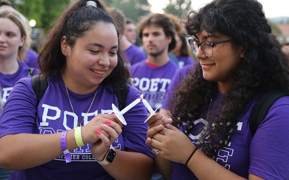 Students at Light of Learning