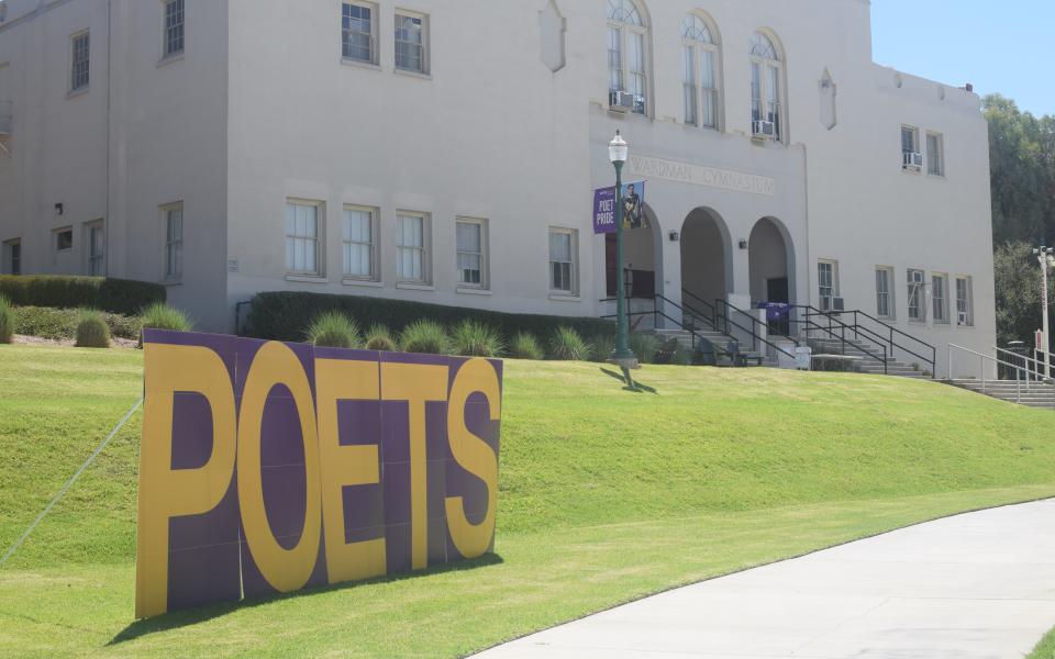 Poet Pride filled Whittier College campus on the first day of class.