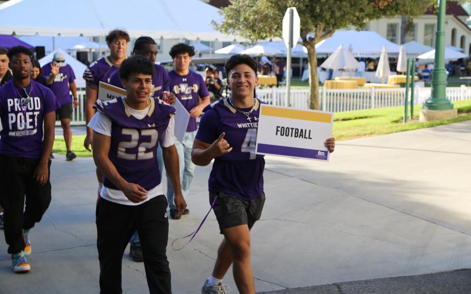 Scenes from Poet Homecoming 2025. | Whittier College