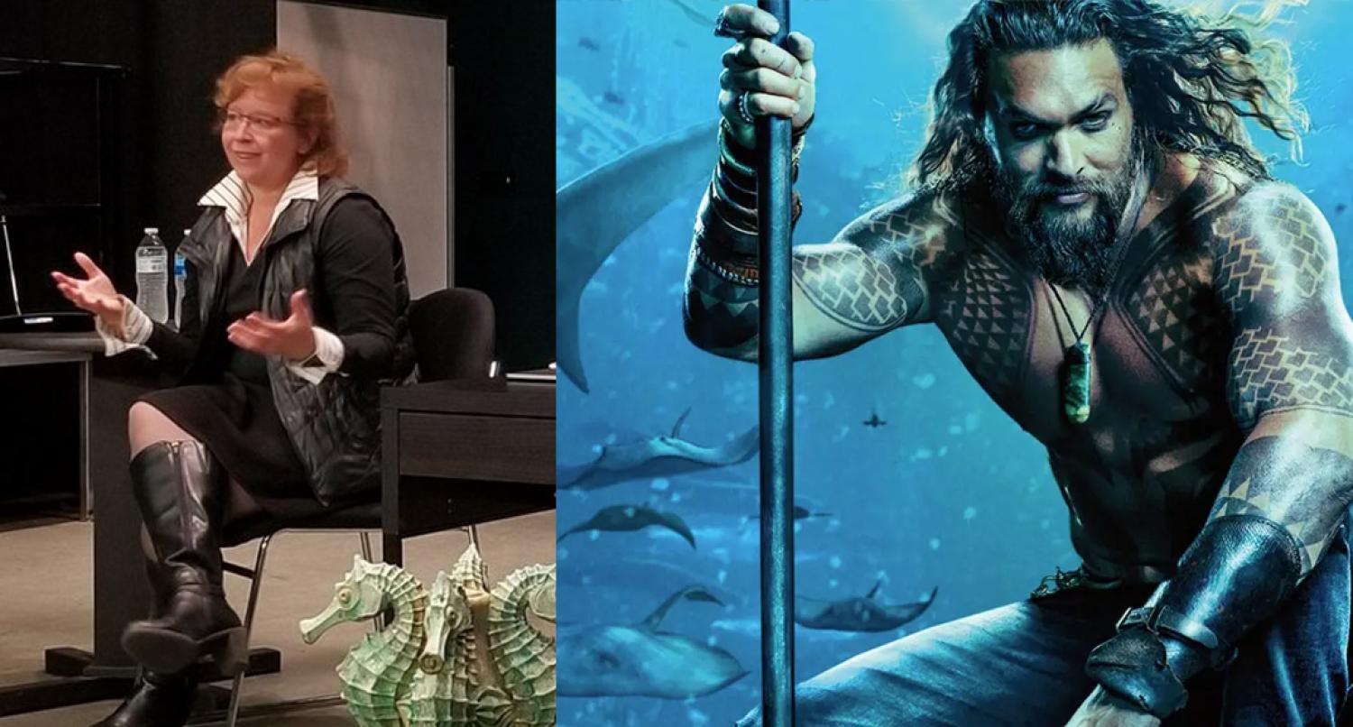 Desma Murphy and Aquaman
