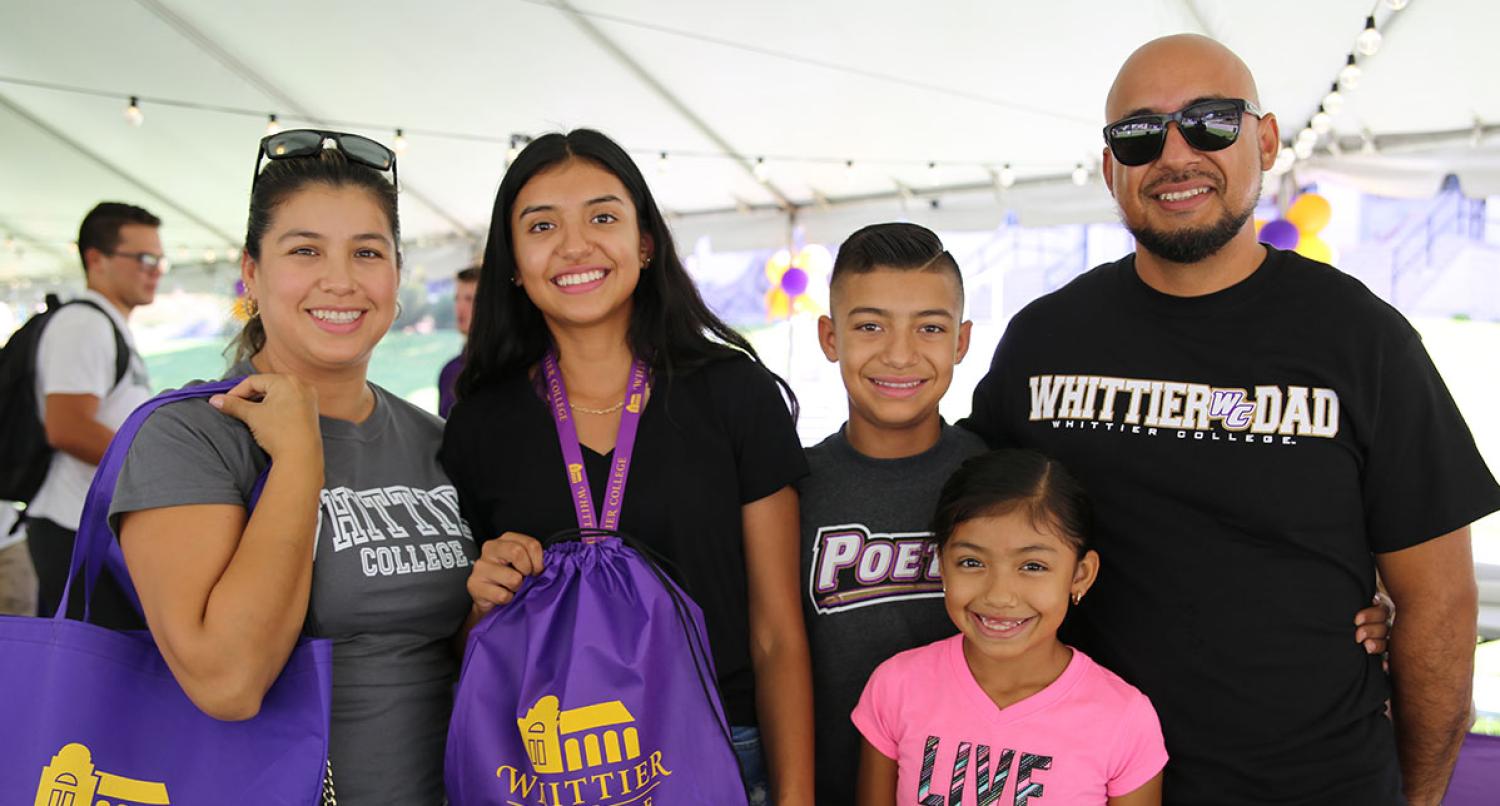 Family at Orientation