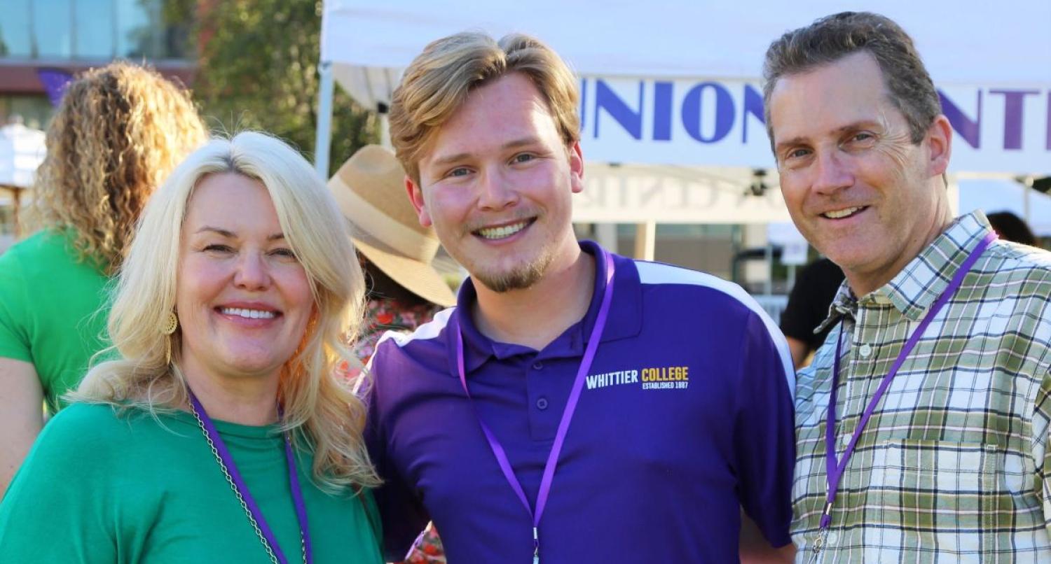A student and his parents