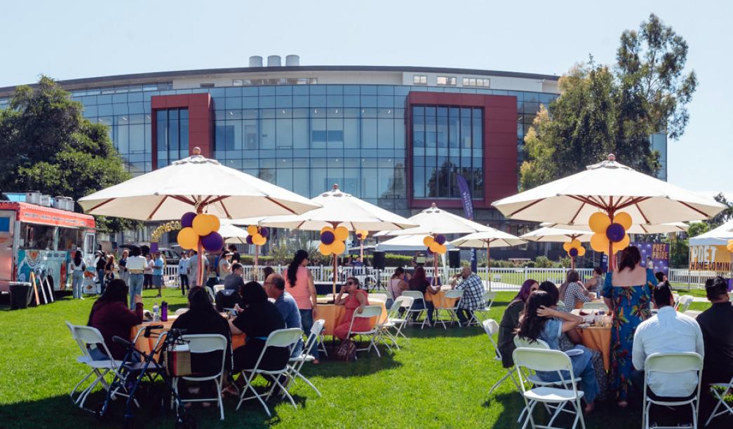 Homecoming on Upper Quad