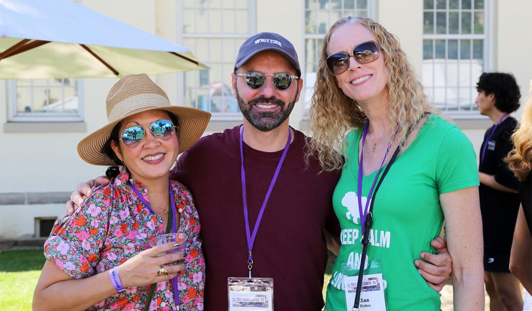 Alumni at Poet Fest
