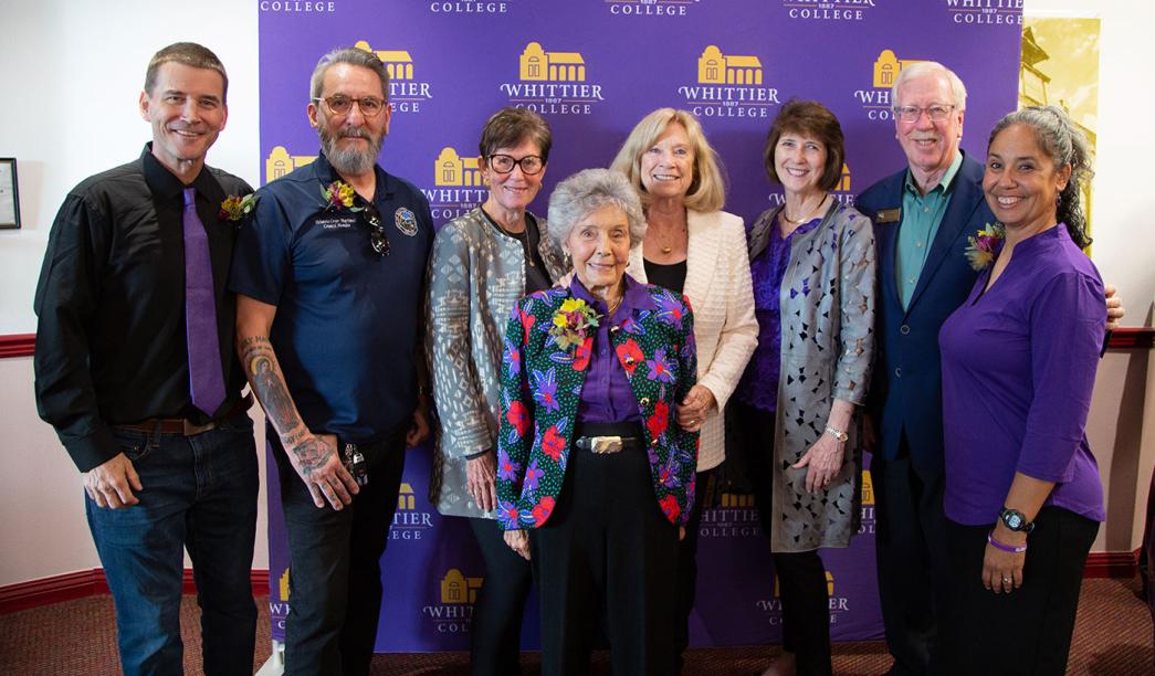 Poet Award winners and President Dillon